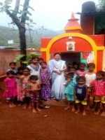 Anna dhanam function at Takechiwadi Gaon